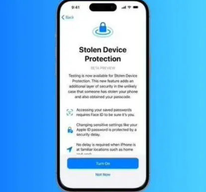 太平苹果授权维修店分享被盗设备保护功能开启方法