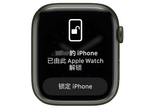 太平苹果手机维修分享用 AppleWatch 解锁配备面容 ID 的 iPhone方法 